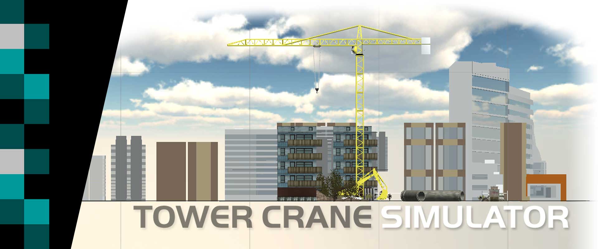 Tower Crane Training Simulator With VR