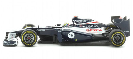 Williams FW34 Forumula One car from 2012 F1 season