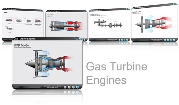 Gas Turbine Jet Engine CBT