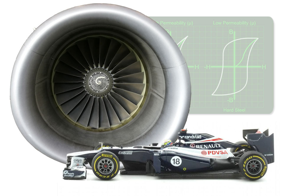 NDT (Non-Destructive Testing) within aerospace and formula 1